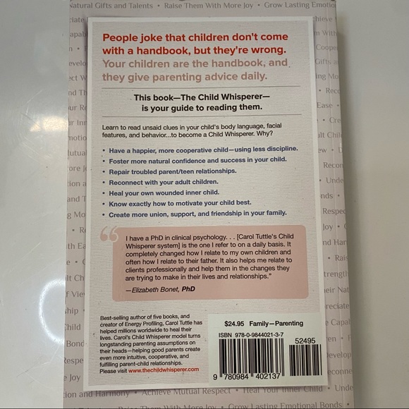 Carol Tuttle - The Child Whisperer - Paperback - A MUST READ - Great Condition - Picture 3 of 6